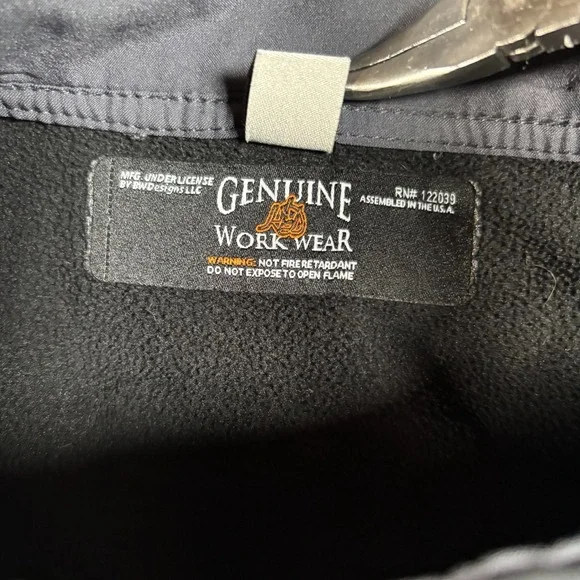 Harley Davidson Soft Shell Jacket Ladies Sz S Black Grey biker Staff Streetwear‎ - Picture 8 of 10